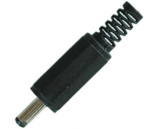 Разъем питания 3.5x1.1x9.5мм штекер Pro Legend пластик на кабель, PL2304 