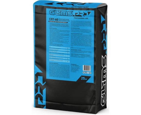 Тиксотропный ремонтный состав GLIMS PRO CRT-60 О00010270 