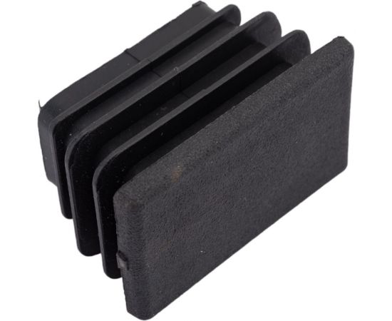 Внутренняя заглушка для трубы Tech-Krep 25x40 мм, черный пластик, 4 шт. пакет 155037 – изображение 5