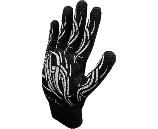 Рабочие перчатки Master-Pro ТАТУ БЛЭК 10 класс вязки, 1 пара 3910-TAB-5-PVC – изображение 3