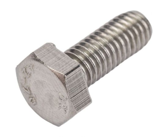 Шестигранный болт STARFIX М6x16 мм, нержавеющая сталь А2, DIN 933, 10 шт. SMZ1-104781-10 – изображение 4