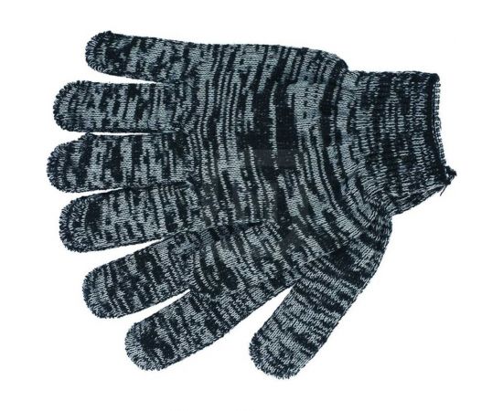 Перчатки Россия трикотажные, меланж, 10 класс 67788 – изображение 3