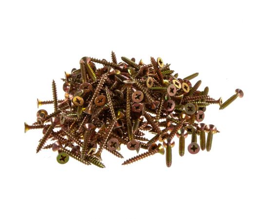 Саморез КРЕП-КОМП желтый цинк POZY 6х45 250шт жд645ф – изображение 2