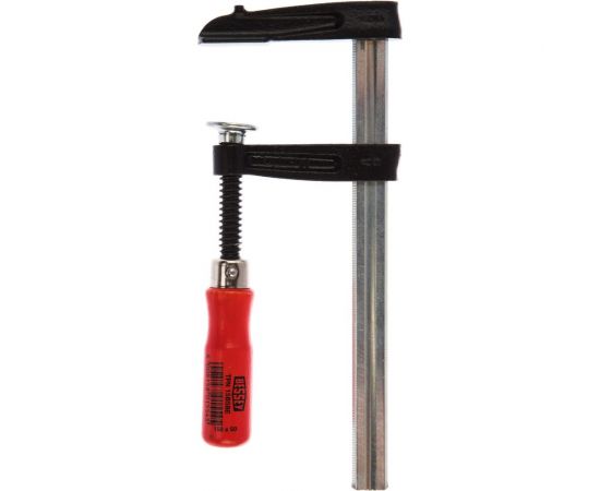 Струбцина BESSEY из ковкого чугуна 150/50, усилие 5.5 кН, с деревянной рукояткой BE-TPN15B5BE – изображение 4