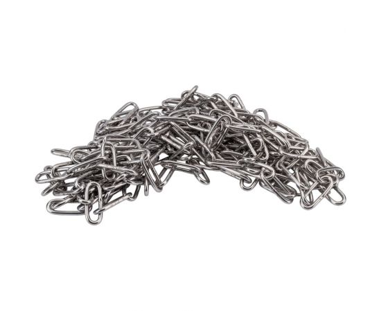 Нержавеющая цепь KREPFIELD 4x32 мм, DIN 763, А2, сварная, длиннозвенная, 6 м 763А2ЦЕПЬ4ММ-6 – изображение 4