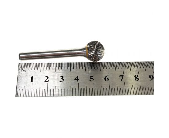 Борфреза сферическая (14х12.6х6х55 мм; ВК8; D14; 12.6Х06) ИНСТУЛС 00001337662 – изображение 4