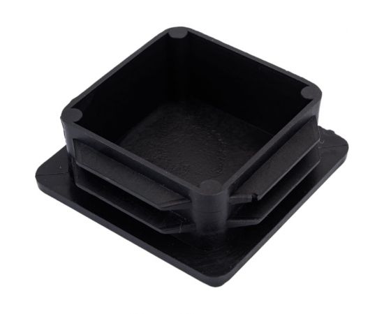 Наружная заглушка для трубы Tech-Krep 60x60 мм, черный, пластик, 4 шт. 155033 – изображение 4