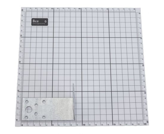 Крепежный уголок РемоКолор KU 2 мм, 90x90x40 мм 710-0094 – изображение 2