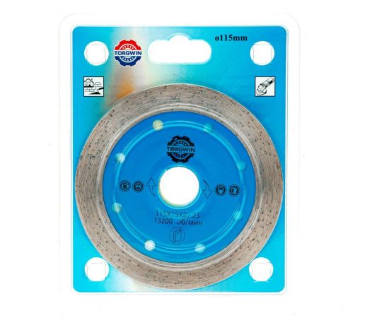 Диск алмазный сплошной Hot Press 115x15x22.23 мм TORGWIN 106AG-11522KL-15_TW – изображение 3