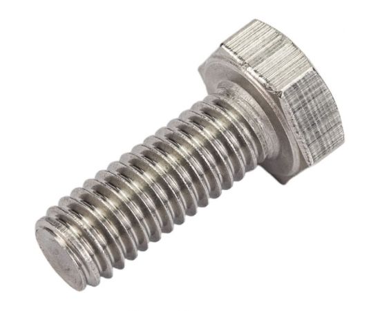 Шестигранный болт STARFIX М6x16 мм, нержавеющая сталь А2, DIN 933, 10 шт. SMZ1-104781-10 – изображение 3