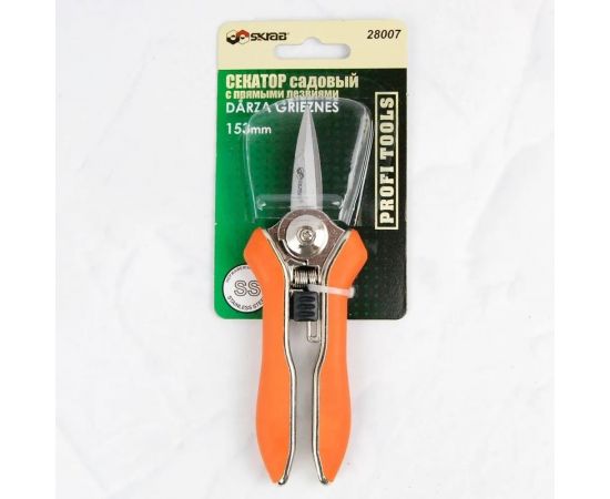 Секатор мини прямой SKRAB 153мм 28007 – изображение 2