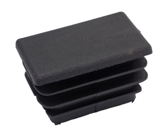 Внутренняя заглушка для трубы Tech-Krep 25x40 мм, черный пластик, 4 шт. пакет 155037 – изображение 3