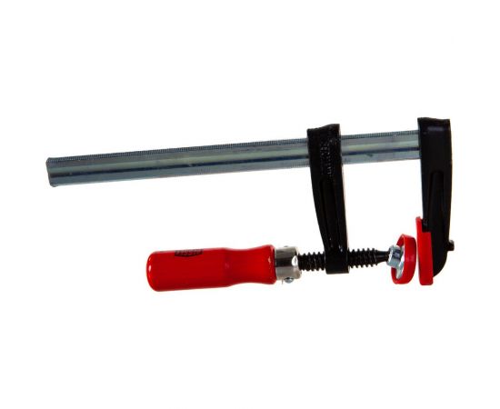 Струбцина BESSEY из ковкого чугуна 150/50, усилие 5.5 кН, с деревянной рукояткой BE-TPN15B5BE – изображение 2