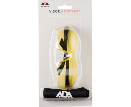Желтые защитные очки ADA VISOR CONTRAST А00504 – изображение 2