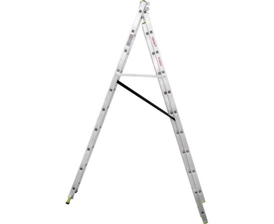 Алюминиевая трехсекционная лестница Новая Высота 3х10 ступеней 2230310 – изображение 7