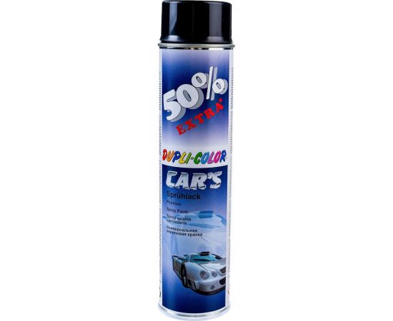 Универсальная акриловая эмаль DUPLI COLOR черная, глянцевая, 0.6 л 693854 