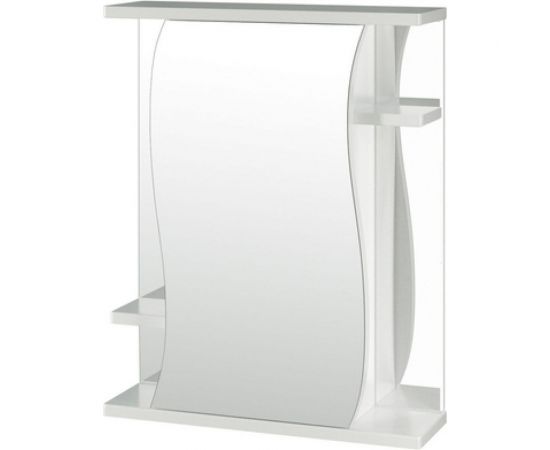 Навесной шкаф Mixline Классик-55 левый, без подсветки, ПВХ 525512 