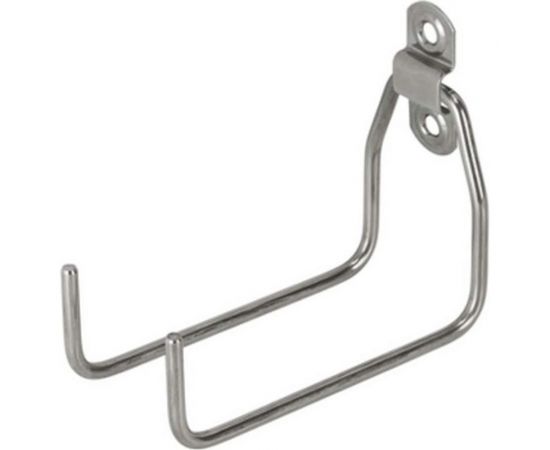 Универсальный двойной держатель VORMANN 120х55 мм, нержавеющая сталь, нагрузка до 15 кг 010290002 