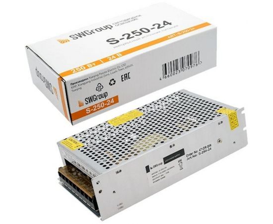 Блок питания SWG сетка, 250W, 24V, S-250-24 00000000115 