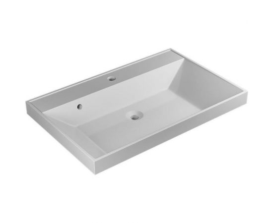 Раковина для ванной комнаты Uperwood Classic 70 см, прямоугольная 291020336 