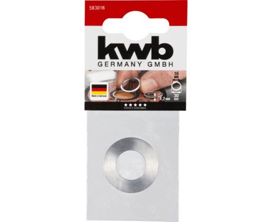 Кольцо переходное для пильных дисков 16/30 мм kwb 58-3016 