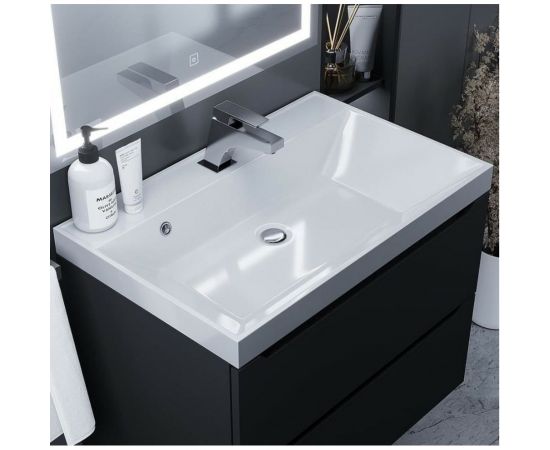 Раковина для ванной комнаты Uperwood Classic 70 см, прямоугольная 291020336 – изображение 3