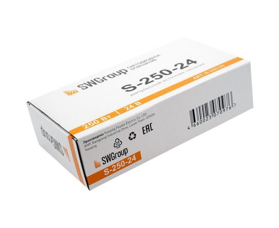 Блок питания SWG сетка, 250W, 24V, S-250-24 00000000115 – изображение 4
