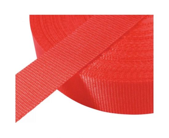 Ременная лента Эбис 20 мм, 50 м, красная 70661 – изображение 2