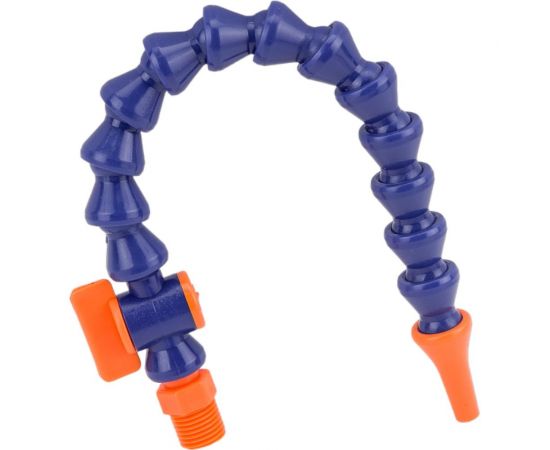 Трубка гибкая 270 мм, G1/4"" с круглым соплом и вентилем, для подачи СОЖ JT-C1/4 TLX 55011 – изображение 3