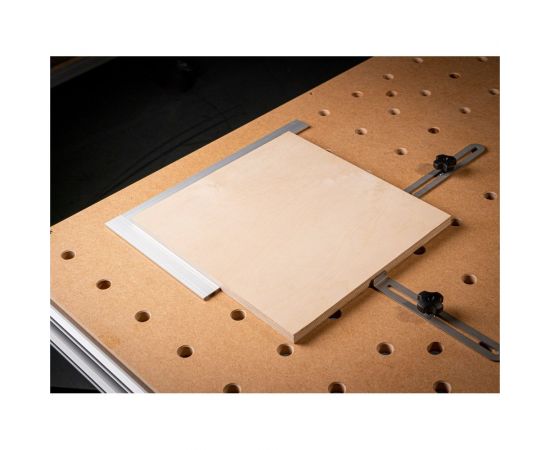 Упор верстачный KT PS445 длина 445 мм, высота 5.8 мм, 2 фиксатора 19.8 мм, 0.342 кг GlobalTOOLS GT-001-102-0004 – изображение 4