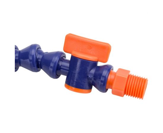 Трубка гибкая 270 мм, G1/4"" с круглым соплом и вентилем, для подачи СОЖ JT-C1/4 TLX 55011 – изображение 6