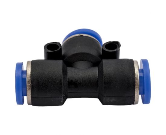 Фитинг цанговый тройник 6 мм Pegas pneumatic 5602 – изображение 5