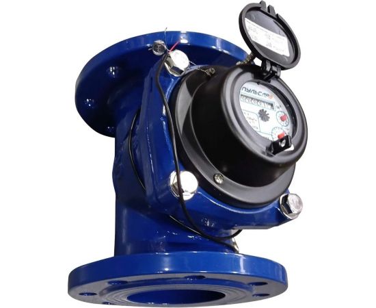 Счетчик х/в Пульсар турбинный Х Ду100; Qn=100м3/час; Тmax=40С; исп. 1; L=250мм; (резиновые кольца) Н00003860 