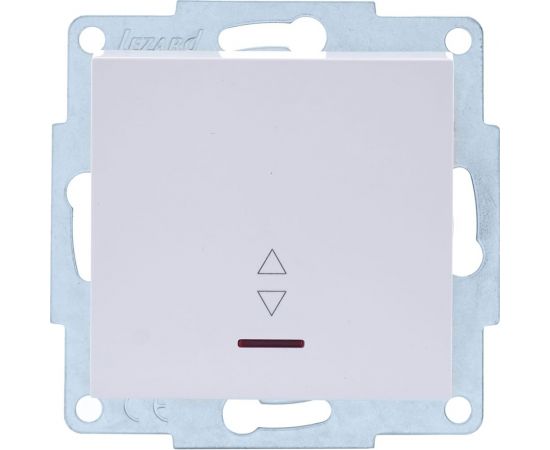 Проходной выключатель Lezard VESNA с подсветкой белый 742-0288-114 