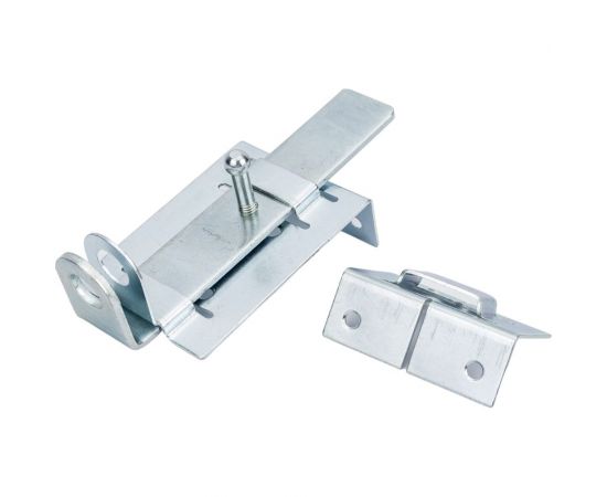 Накладная задвижка Tech-Krep ЗД 4 104х70 плоский ригель 30х163,5 оцинк. 145103 – изображение 2