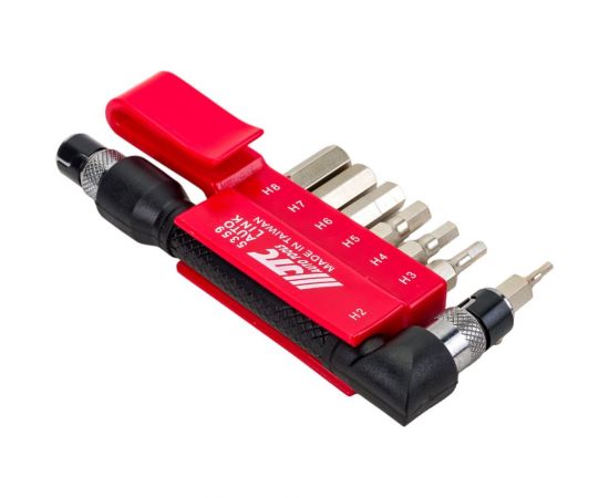 Набор шестигранных вставок 1/4 DR HEX 2,3,4,5,6,7,8 с Г-образным держателем 8шт JTC 5359 – изображение 7