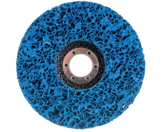 Круг зачистной полимерный синий Special 125x22.2 мм для УШМ CUTOP 74-835 – изображение 3