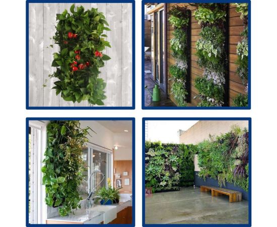 Подвесные текстильные грядки MasterProf 60x40 см, 6 карманов, геотекстиль ДС.070831 – изображение 2