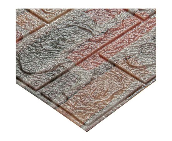 Мягкая самоклеящаяся 3D панель LAKO Камень (каменная кладка 1; 70x600 см) LKD-16-05-109 – изображение 2