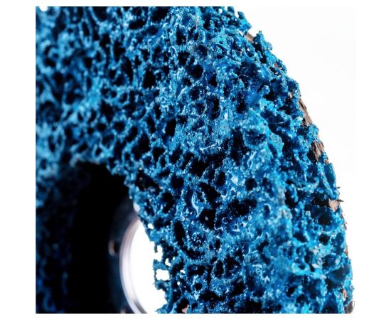 Круг зачистной полимерный синий Special 125x22.2 мм для УШМ CUTOP 74-835 – изображение 2