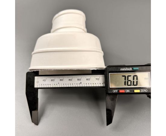 Сантехническая манжета Профитт канализационная, ступенчатая белая 2227657 – изображение 3