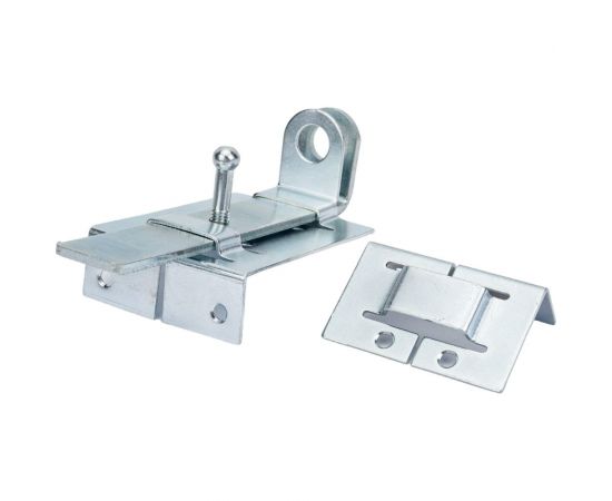 Накладная задвижка Tech-Krep ЗД 4 104х70 плоский ригель 30х163,5 оцинк. 145103 – изображение 3