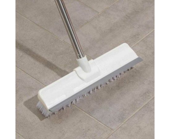 Щетка для пола с водосгоном Доляна черенок нержавеющая сталь, 28x6х126 см 7077344 – изображение 4