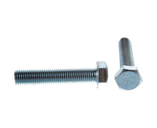 Оцинкованные болты Стройбат DIN 933 М16х80 10 шт. 2630084/272661 – изображение 3