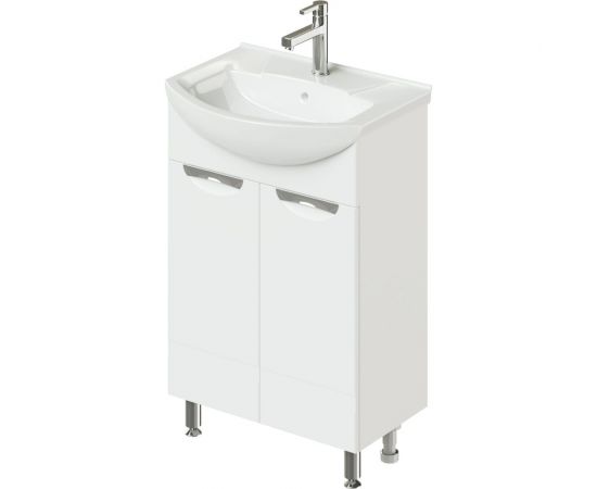 Напольная тумба с раковиной ИТАНА Nrava Aqua Адель 60 600х435х870 22355 