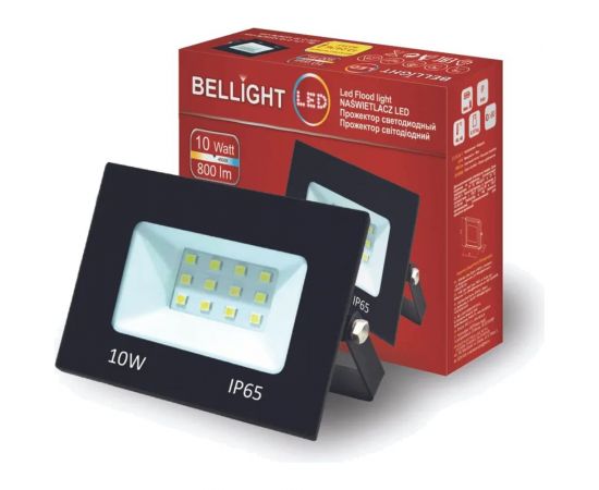 Светодиодный прожектор BELLIGHT BL-LFL-2-10-12/24/36 slim/СДО, 4500К, 800 Lm, IP65 71712110 