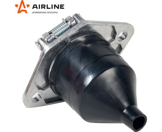 Розетка прицепа/тягача Airline 24 В, тип-N, 7 контактов, металл ATE-32 – изображение 3