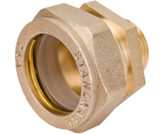 Переходная латунная муфта Stahlmann M 25x3/4 EF 2217192 – изображение 3