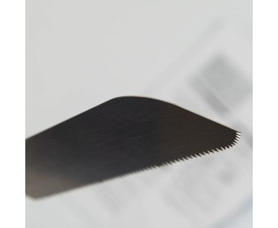 Японская пила Mikitool Gyokucho Kataba Atsuba 180мм, шаг 1,5мм, пластиковая рукоять М00020368 – изображение 7