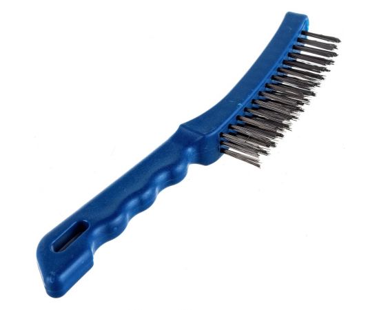 Кордщетка (ручная, 3-рядная, стальная, 280 мм) КОБАЛЬТ 248-641 – изображение 3